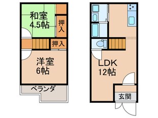 Re-Home富秋町の物件間取画像